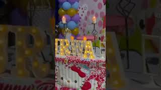 Hello kitty theme birthdayeventplanner landhi korangi youtube [upl. by Mathis46]