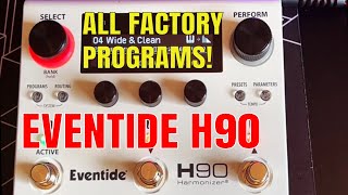 Eventide H90 all factory programs No Talking [upl. by Soilisav827]