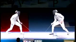 Fencing Cadet World Championships 2010 Mens Foil Gold Medal Match [upl. by Llahsram66]