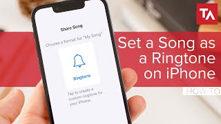 How to Set My Favorite Song as Ringtone on iPhone tutorial [upl. by Ylrehs277]