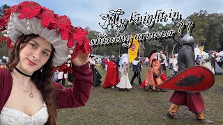 My first REN FAIRE  Abbey Medieval Festival 2024 [upl. by Nicolais]