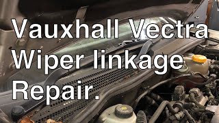 Vectra wipers not working Vauxhall vectra wiper linkage repair [upl. by Lily]