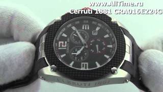 Мужские наручные fashion часы Cerruti 1881 CRA016E224G [upl. by Vicky]