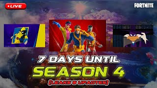 🔴NEW FORTNITE DOOMSDAY LIVE EVENT COUNTDOWN Season 4 Update SOON  GIVEAWAY🎁 [upl. by Matejka604]