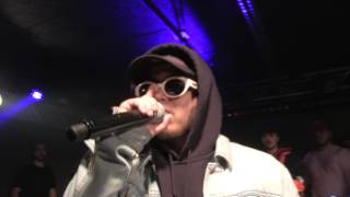 HAMZA  BIBI BOY SWAG  LIVE  BMC5  LA BELLEVILLOISE PARIS  11262016 [upl. by Yltsew]