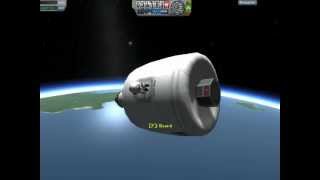 KSP mod preview  Inflatable Habitation station module [upl. by Breed]