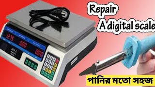 digital scale repair  weight scale repair [upl. by Nalor386]