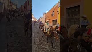 Tradicional Cabalgata a Terreros sanmigueldeallende Guanajuato mexico [upl. by Adnilak]