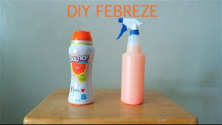 DIY Febreze Homemade Air Freshener Tutorial [upl. by Ahsemad]