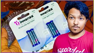 Immense Power AAA Battery  LR03  Alkaline Battery  15 Volt  LongLasting Performance Unboxing [upl. by Ztnahc160]