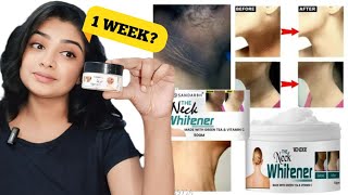 🔴🔥I TRIED NECK WHITENING CREAM  TAMIL [upl. by Austina]