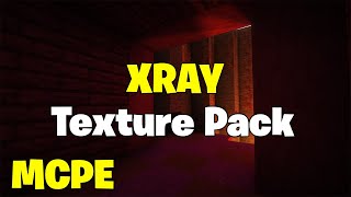 XRay Texture Pack for MCPE 120  Get XRay Texture Pack in Minecraft PE [upl. by Vevine]