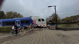 Spoorwegovergangen Geleen Lutterade  Dutch Railroad Crossings [upl. by Alleber727]