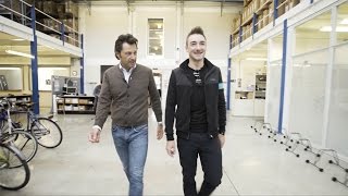 Elia Viviani tours the Pinarello factory [upl. by Player]