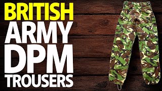 British Army DPM Trousers Pants Size 30 Waist Review Military Surplus Camouflage Tactical Gear [upl. by Anairb]