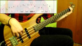 Red Hot Chili Peppers  Californication Bass Cover Play Along Tabs In Video [upl. by Thisbe]