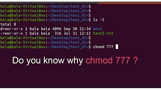 Useful command  chmod 777 How many of you know this [upl. by Dalila]