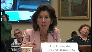 Gina Raimondo was upset about Huawei’s new chip [upl. by Nalid]