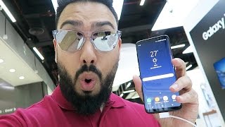 Got My HANDS ON The SAMSUNG S8 TECHVLOG [upl. by Eelsha]