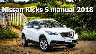 De 0 a 5  Nissan Kicks S manual 2018  Pontos positivos [upl. by Haneen]