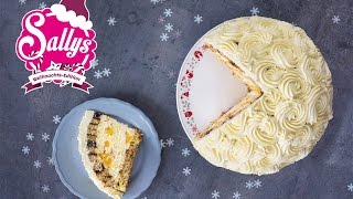 Im Rausch der Sterne  weihnachtliche Kuppeltorte  Charlotte Rezept  Sallys Welt [upl. by Aneehsal]