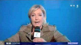 Interview de Marine Le Pen  Meeting Chateauroux  260212 France3Centre [upl. by Sibelle39]