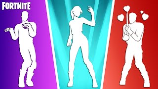 All Legendary Fortnite Dances amp Emotes Challenge Togas Glee Swag Shuffle Snapshot Swagger [upl. by Stout734]