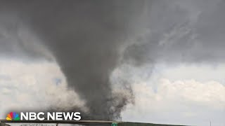 Deadly destructive tornado rips through Kansas town [upl. by Ollecram]