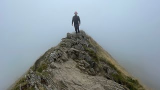 STRIDING EDGE ⛰️☁️ HALVELLYN  part 2 [upl. by Prestige]