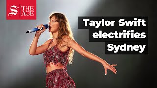 Taylor Swift electrifies Sydney [upl. by Rosane]