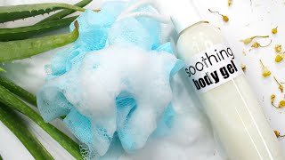 How to Make Soothing Body Gel w Allantoin amp Cucumber [upl. by Rakel]