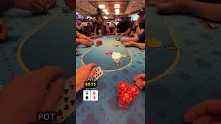 So disgusting they had to look away poker casino shorts holdem pokerstars [upl. by Rysler]