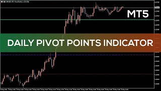 Daily Pivot Points Indicator for MT4  FAST REVIEW [upl. by Enomis]