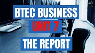 BTEC Business Unit 7  Business Decision Making  How To Structure Your Report  Plus Tips [upl. by Ahsinut254]