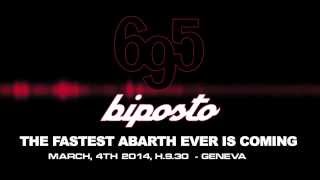 695 biposto The fastest Abarth ever is coming [upl. by Nnalatsyrc344]