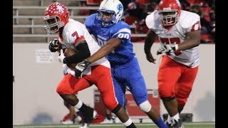 Allen Ramos 20132014 Aldine High School Football [upl. by Ellertnom849]