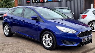 2017 17 Ford Focus Style 15TDCi 5Dr in Deep Impact Blue 25k Miles 5 Services 80 MPG £10000 [upl. by Valerian]