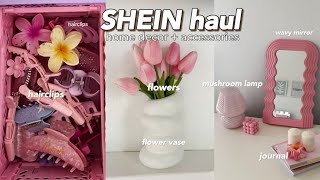 aesthetic SHEIN HAUL 2024˚🎀⭐ 🫧 home decor  accessories  useful  trendy amp Pinterest inspired [upl. by Aniala332]