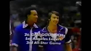 NBA 1973 AllStar Game  East vs West [upl. by Einaled]