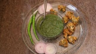 Sanna Pakoras Recipe  Sindhi Style Kanda Bhaji By Veena  Onion Pakoda  Monsoon Special Fritters [upl. by Keyser]