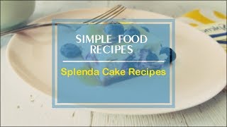 Splenda Cake Recipes [upl. by Idonah]