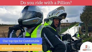 Do you ride with a pillion  Our tips and tricks [upl. by Imtiaz]