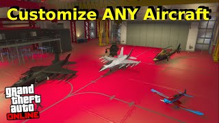 How to Customize ANY Aircraft in GTA Online [upl. by Haseefan]