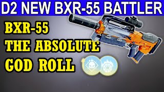 DESTINY 2 MUSTHAVE BEST Pulse Rifle God Roll BXR55 BATTLER For PVE amp PVP Season 18 [upl. by Wiggins]