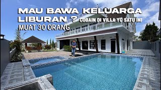 Mau Sewa Villa di Lembang Buat 30 Orang  Coba Tonton dl Video ini Pasti cocok  Villa Mazel 5 Kamar [upl. by Ayanad]