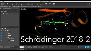 Schrödinger Release 20182  New Features [upl. by Stag]