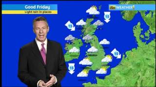 ITV National Weather Friday April 6th 1225pm [upl. by Netti994]