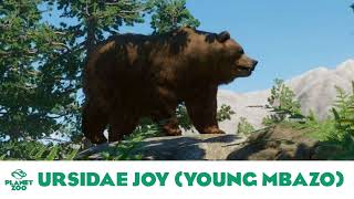 Planet Zoo Ursidae Joy featuring Young Mbazo  Planet Zoo MusicBase Game [upl. by Isus]