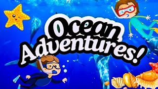 Ocean Adventures Song 🌊  Fun For Kids [upl. by Kceb]