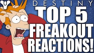 Destiny Funny Top 5 Freakout Reactions Of The Week  Episode 93 [upl. by Nevah]